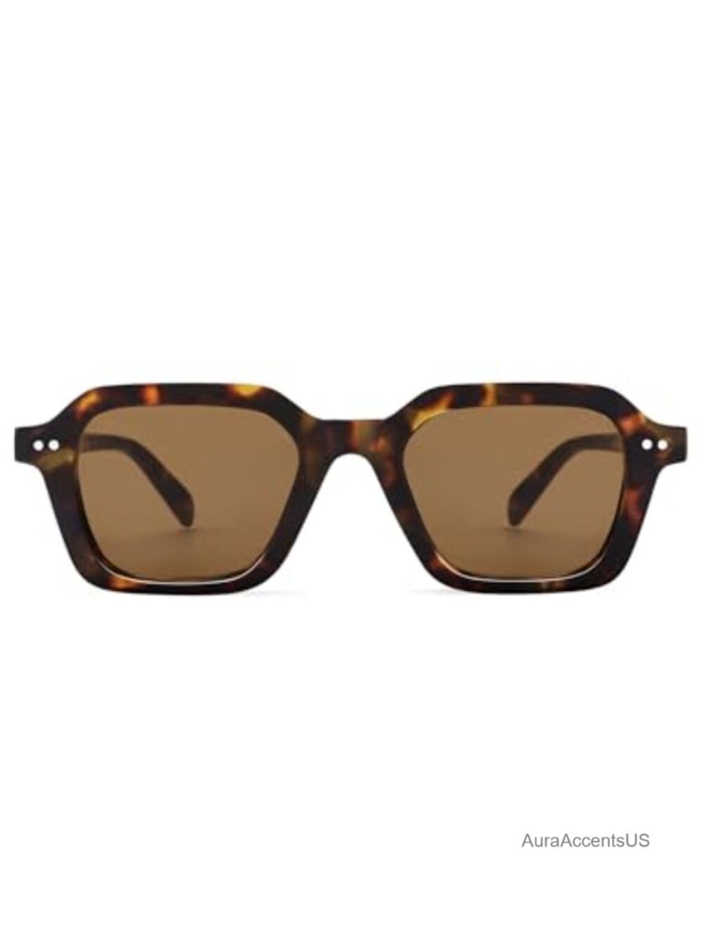Retro Square Sunglasses Unisex UV400 Acetate Full Frame